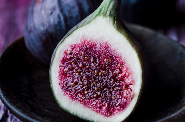 Sliced fig